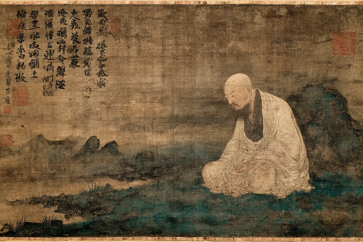 Quẻ Vô Vọng — Thiên Lôi Vô Vọng, minh họa Song scroll